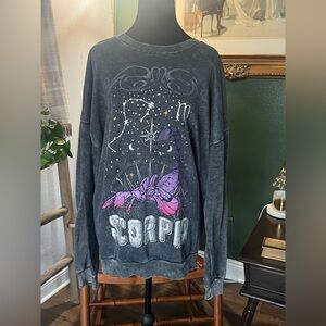 No Boundaries Black Scorpio Sweater